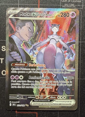 Mewtwo del team rocket - ex,