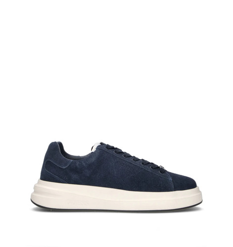 Guess sneakers uomo blu - blu, pelle