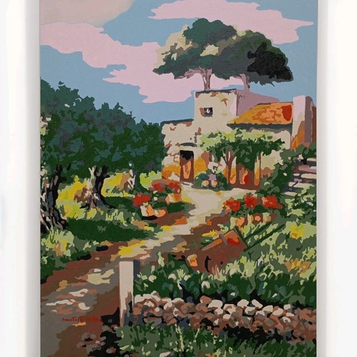 Quadro moderno dipinto mano - moderno,