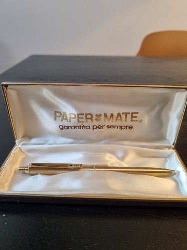 Penna papermate gold satinata - penna,