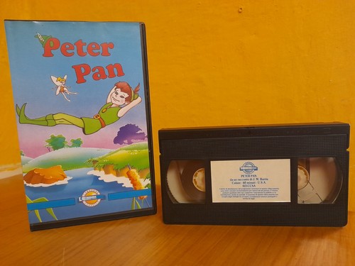 Peter pan vhs - azzurra, video