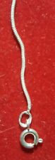 catenina in argento 925  cm. 50  uomo donna grammi 4.27 circa Spessa 1,10 Mm