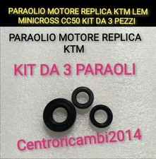 PARAOLIO MOTORE REPLICA KTM LEM MINICROSS C50 SERIE PARAOLI MOTORE FRANCO MORINI