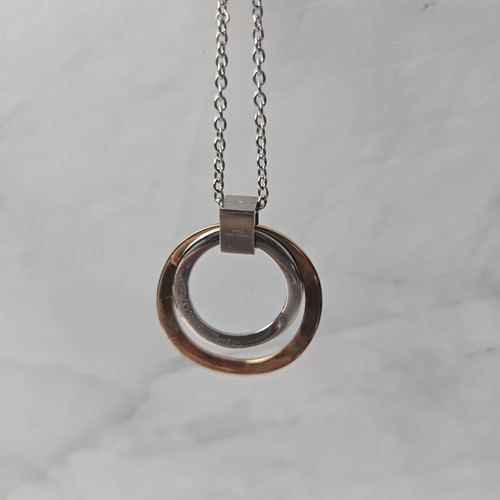 Collana doppio cerchio ross - cerchio,
