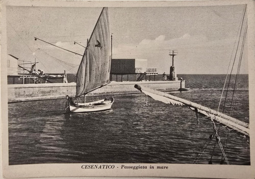 Cartolina cesenatico 1956 - cartolina,