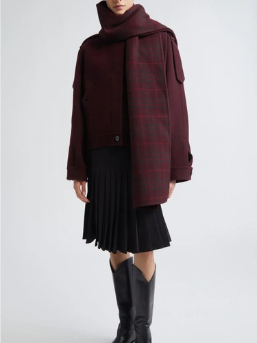 Giacca lana burberry - lana,
