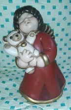 ANGELO CON TEDDY THUN COLORE ROSSO 19CM (contattatemi per info)