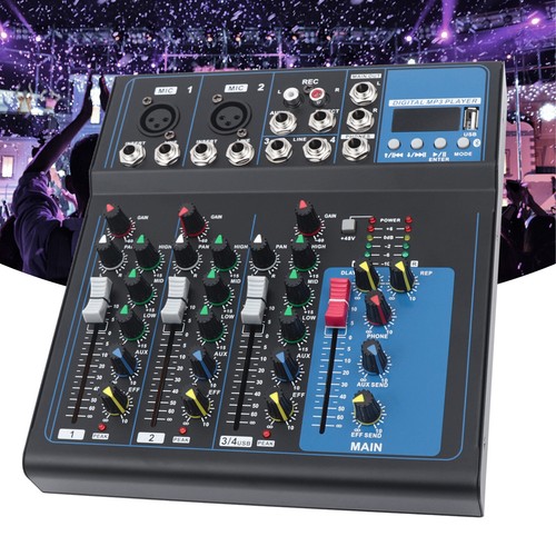 Mixer audio canali portatile - audio,