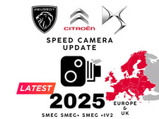 ✅ Only 4 SMEG Speed Camera + Traffic Lights POI Update Peugeot-Citroën 2025 Eu