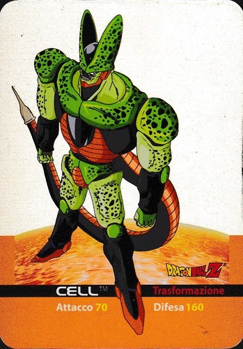 Lamincards dragon ball serie - z,