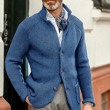 Cardigan uomo autunno inverno cardigan elegante moda giacca elegante 2025