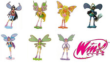 WINX CLUB FIGURA IN GOMMA
