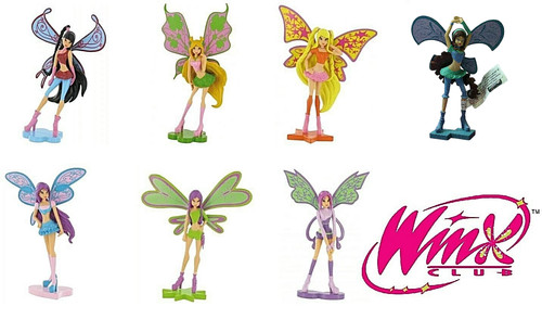 Winx club figura gomma - figura,