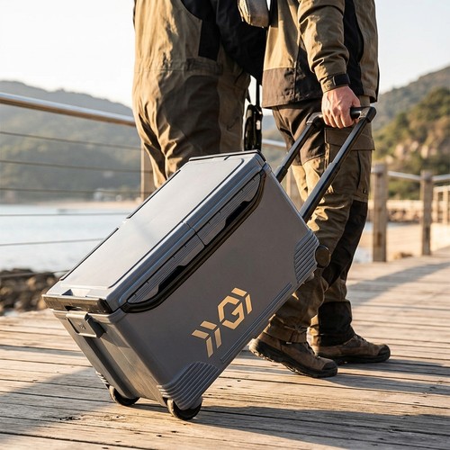 Frigo portatile pesca con - frigo,