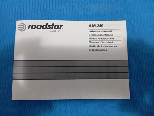 Roadstar 340 amplificatore - am-340,
