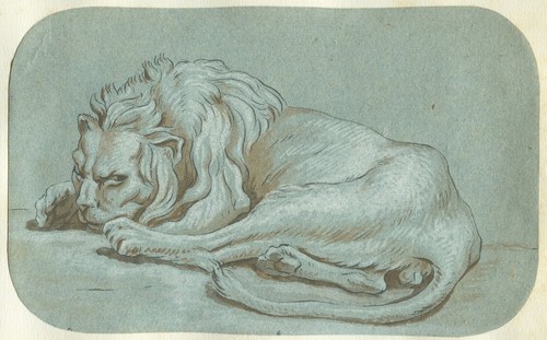 Xviiième lion dessin - xviiième,