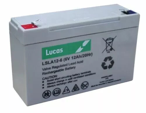 Lucas 12ah batteria - lucas, 6v