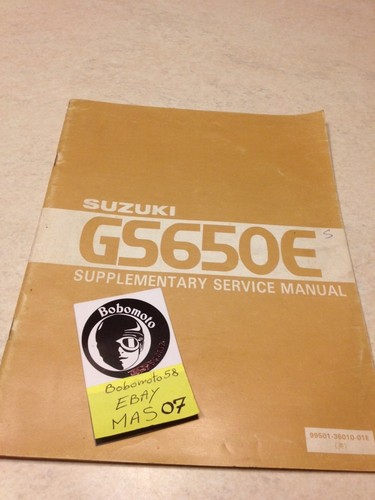 Suzuki gs650e gs650 - gs650e, 82