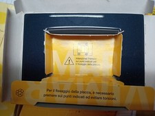 VIMAR - PLACCA EIKON CLASSICA 3 MODULI IN METALLO COLORE BLU TOLEDO METAL 