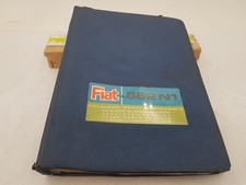 Manuale officina Fiat 662 N1 e derivati autocarro catalogo ricambi edizione 1968