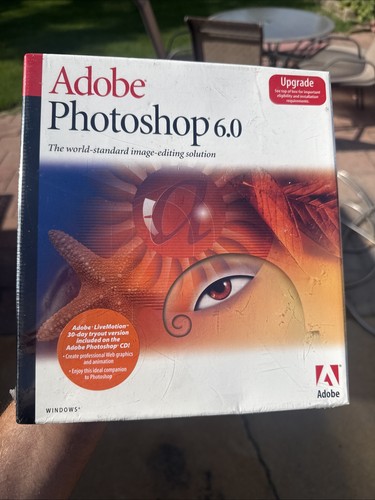 Adobe photoshop upgrade - 6.0,