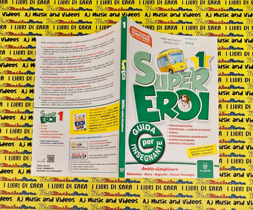 Book libro super eroi guida - eroi, 1