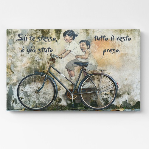 Quadro moderno frase