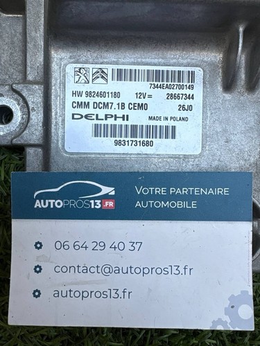 Calculateur moteur peugeot - moteur,