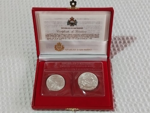 Monete argento san marino - monete,