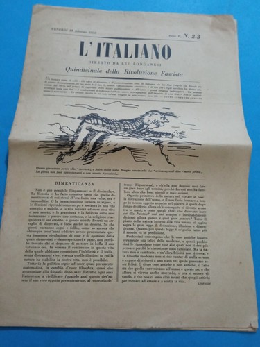 Italiano 1930 leo - l'italiano,