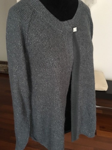 Cardigan grigio filo - cardigan,
