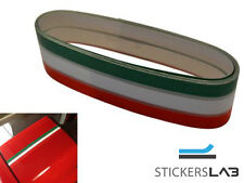 Adesivo fascia striscia TRICOLORE cm 200 x 2,5 cm ITALIA bandiera italiana