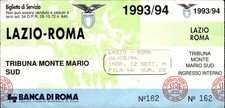 Biglietto Calcio Lazio vs Roma