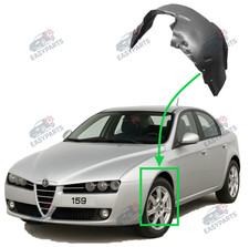 Passaruota riparazione paraurti anteriore sinistro per Alfa Romeo 159 dal 2005