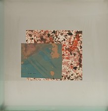 PATELLI PAOLO (Istria, 1934) SENZA TITOLO tecnica mista (alluminio, carta, inchi