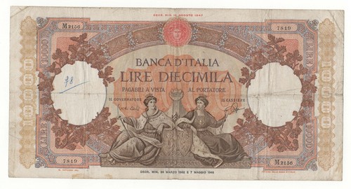 10000 lire repubbliche - ,