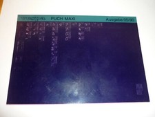 VESPA Microfiche Lista Ricambi Super Bravo Edizione 02/88