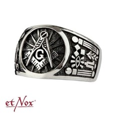 Echt EtNox Anello Massonico In