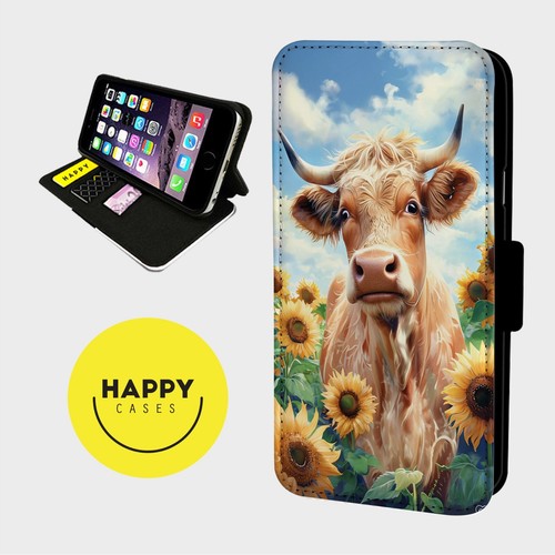 Joyful cow sun flowers - joyful,