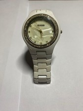 Orologio uomo Rado.Appare come un orologio in ceramica con pietre preziose, necessita di batteria