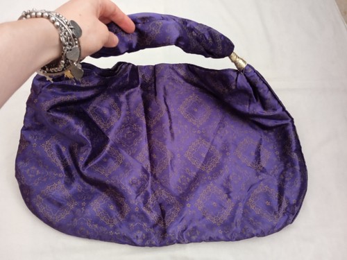 Borsa spalla viola con - borsa,