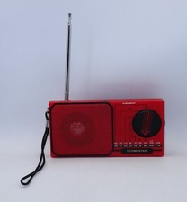 Cosmostar radio vintage anni 80 perfettamente funzionante rossa rara portatile