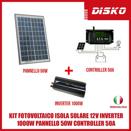 Kit fotovoltaico isola - fotovoltaico, solare