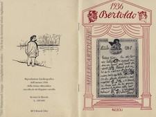 "BERTOLDO 1936"  riproduzione fotolitografica del 1936 della rivista Bertoldo