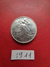 moneta d'argento usata di