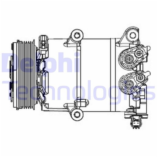 Delphi compressore aria vs16 - delphi,