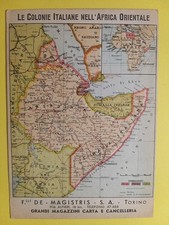 Le Colonie Italiane nell'Africa Orientale - F.lli De Magistris S. A. (Torino).