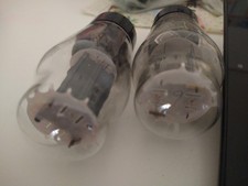 Matched Pair Nos Tubes  Philips  Dario Miniwatt GZ32 for Quad II