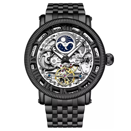 Orologio scheletro automatico - scheletro,