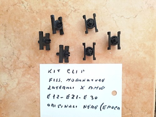 Kit clips mollette fissaggio - 6,